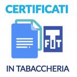 Rendering Certificati in Tabaccheria