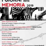 Locandina I giorni della Memoria 2018